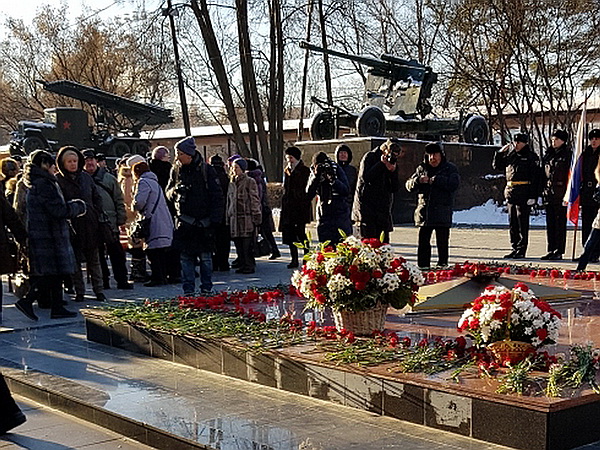 Митинги состоялись в честь 77-й годовщины Битвы за Москву